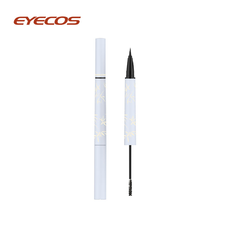 2-in-1-Langlebiger flüssiger Eyeliner-Stift und Mascara