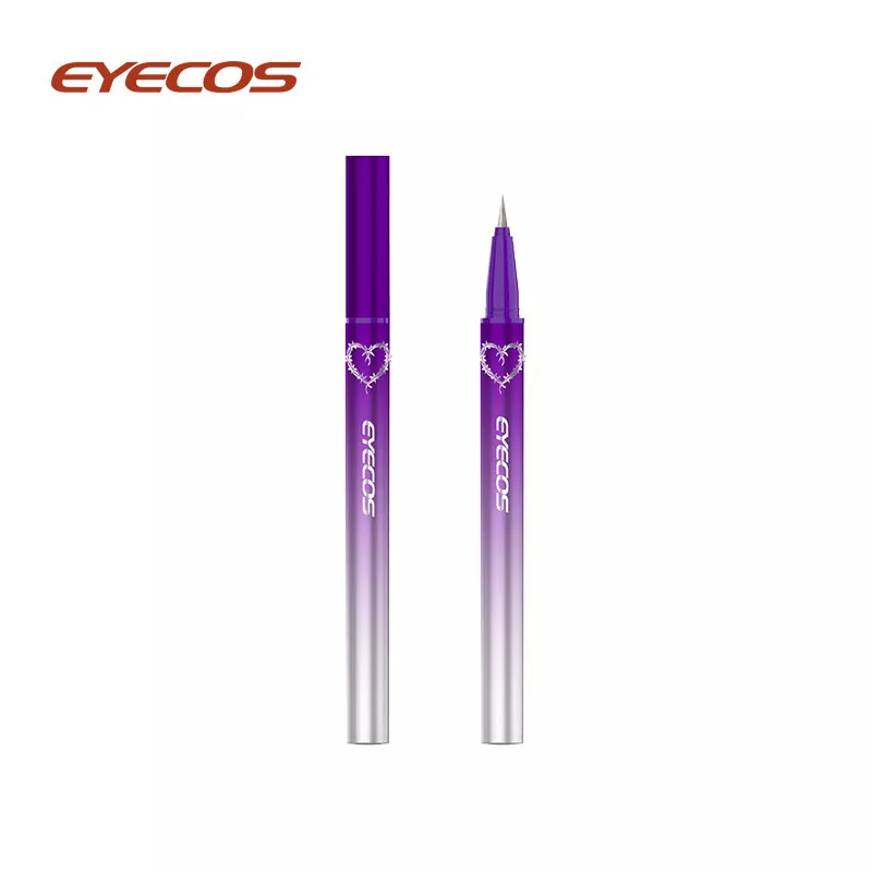 Hochglänzender flüssiger Eyeliner-Stift aus Metall