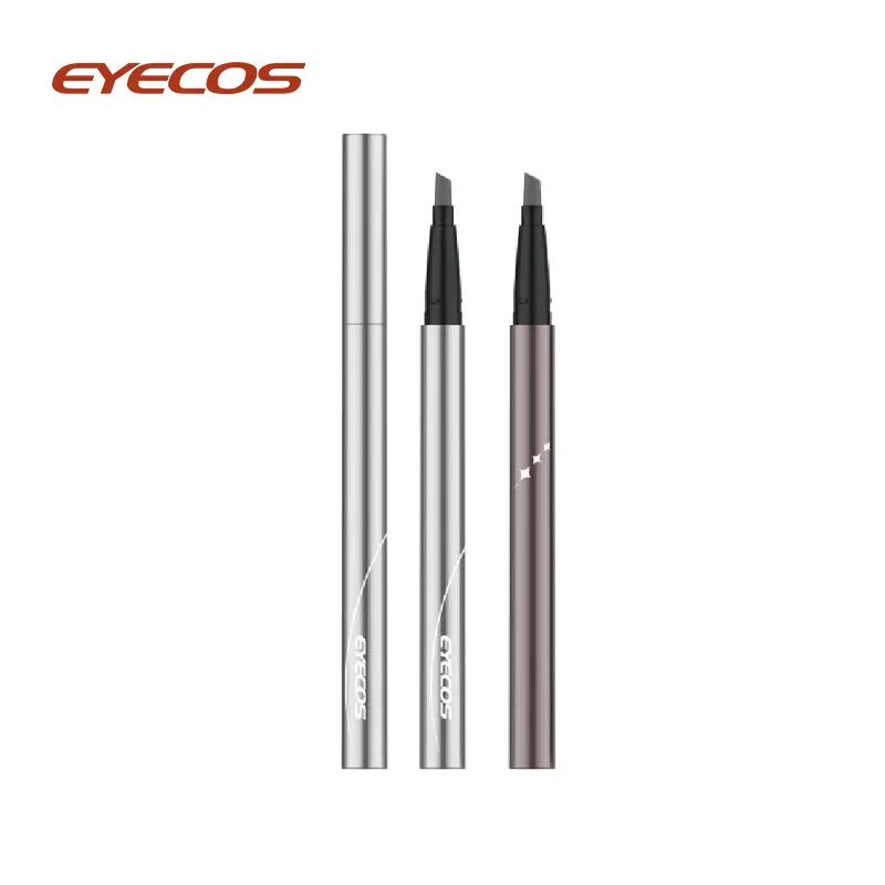 Wasserfester flüssiger Eyeliner-Stift mit abgeschrägtem Pinsel